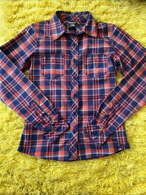 The North Face Striped Button Down Long Sleeve Shirt